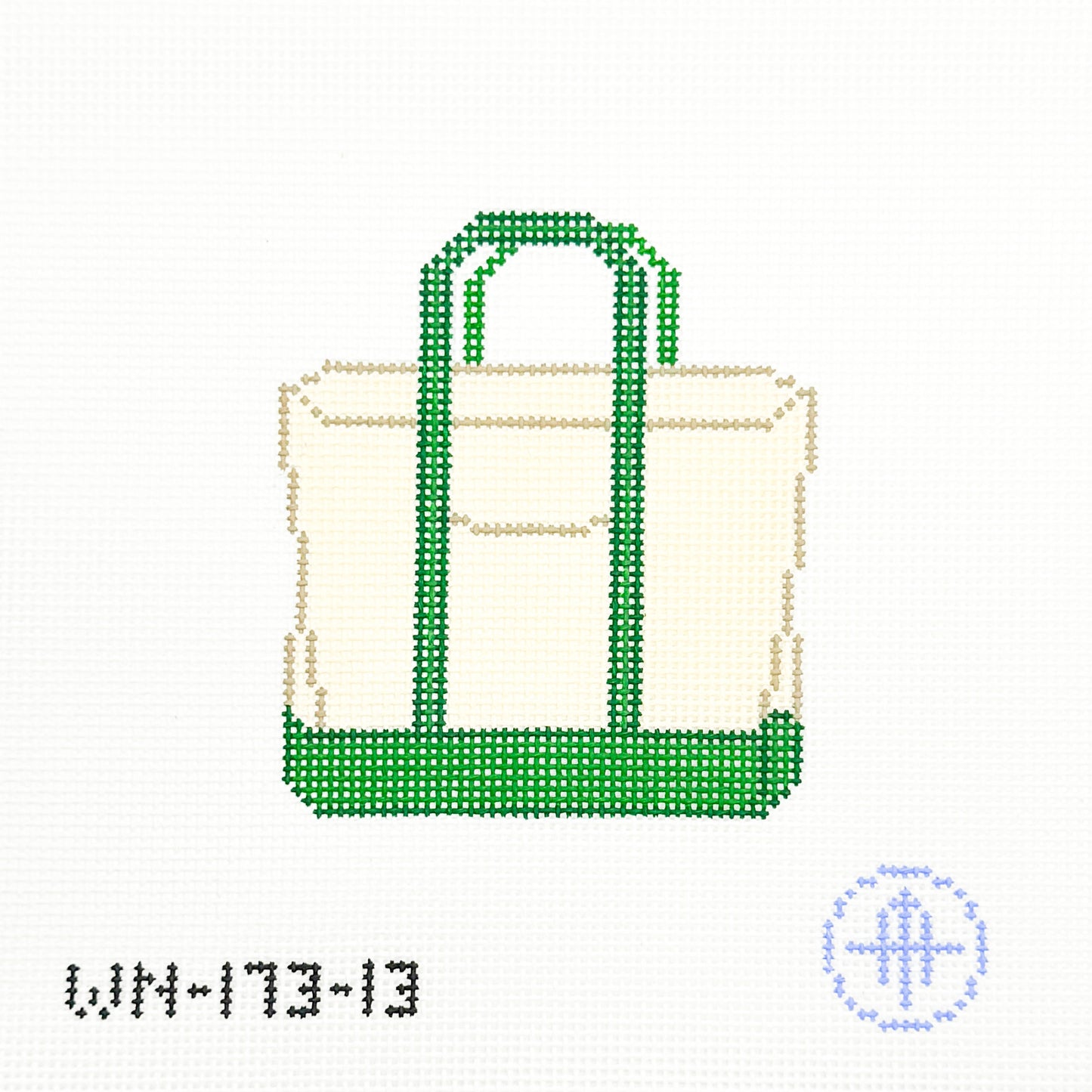 Green Boat Tote (13 mesh)