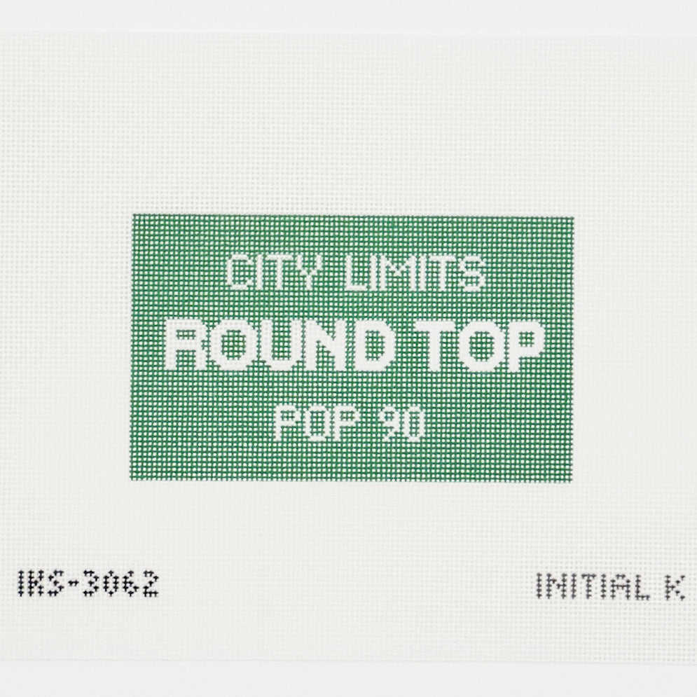 Round Top Sign