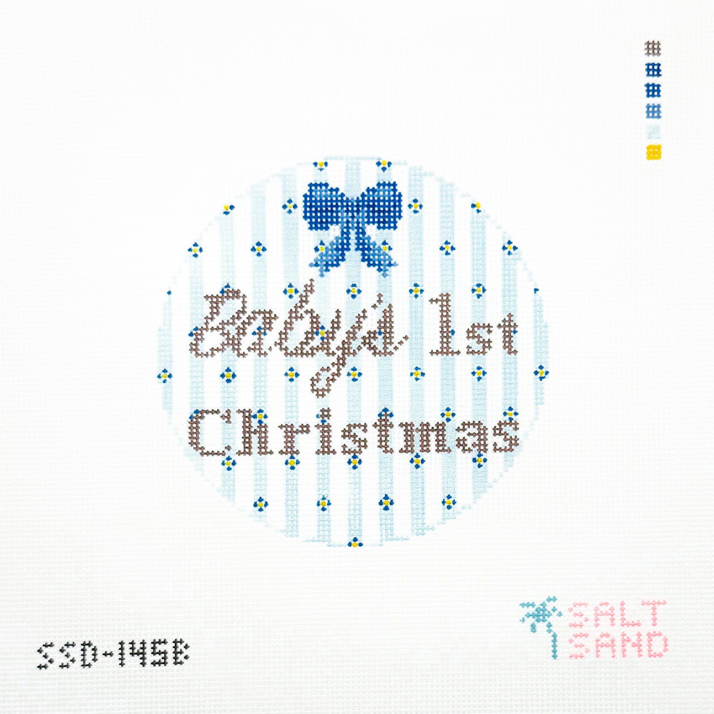Baby's 1st Christmas Blue