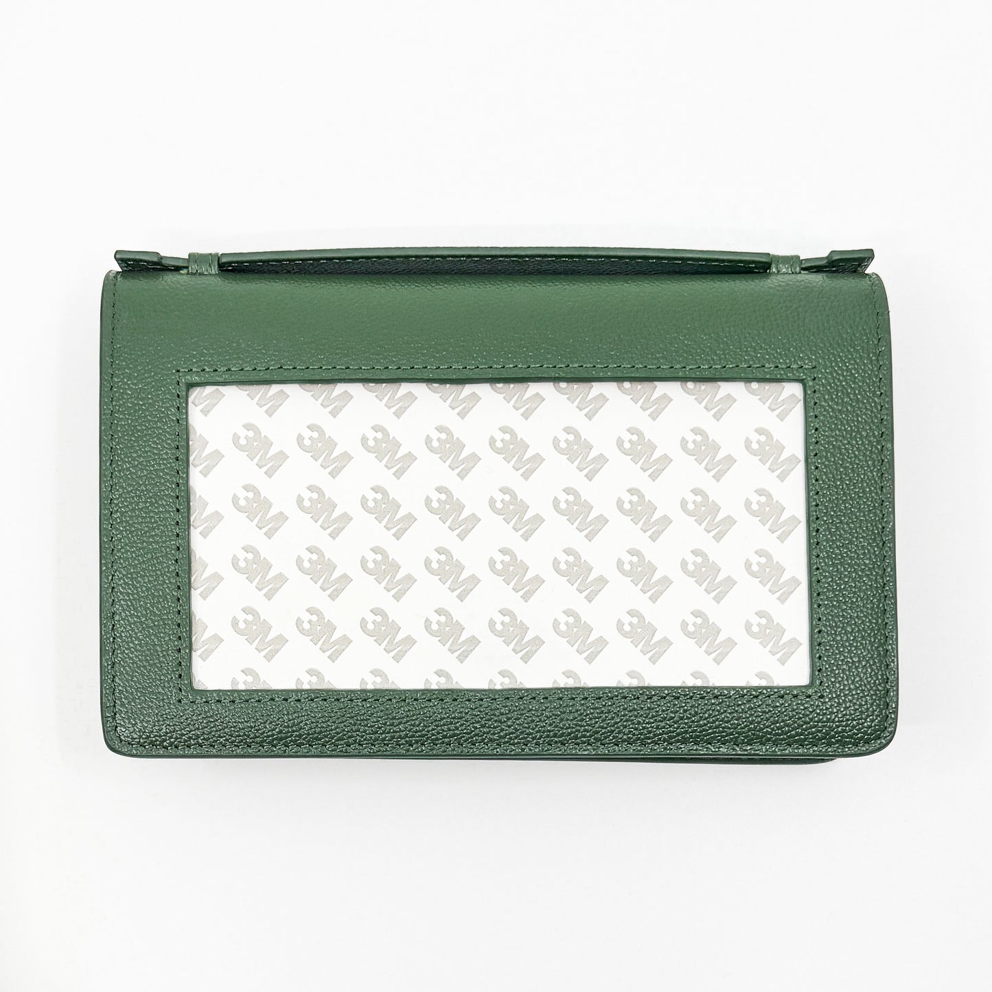 Everyday Clutch in Hunter Green Leather