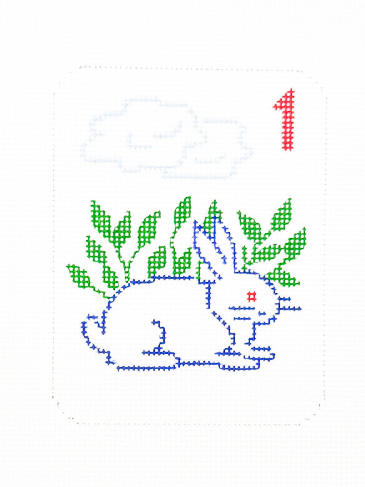 Bunny Mahjong Tile