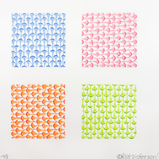 Colorful Fishnet Coasters