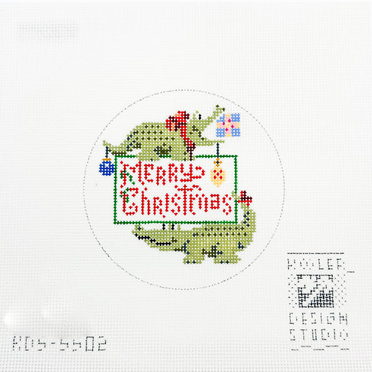 Alligator Christmas Ornament