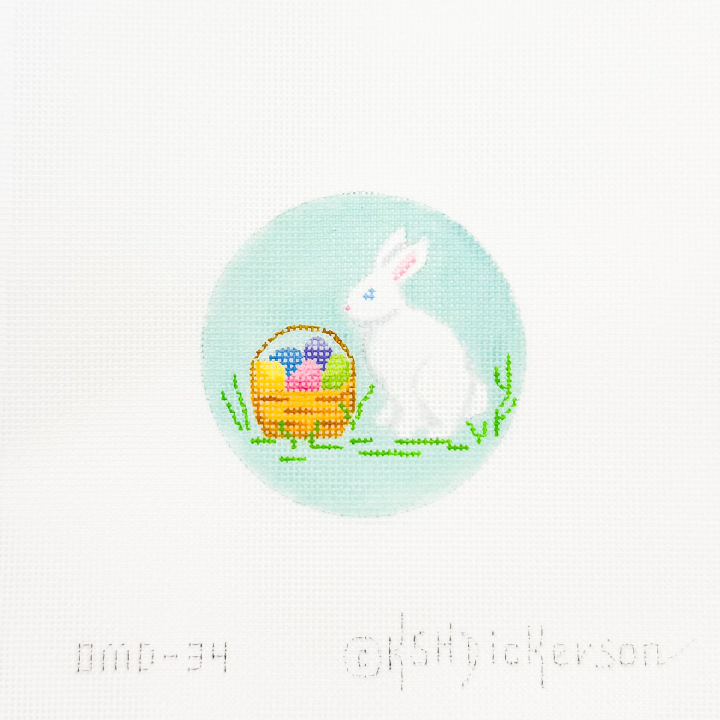 Easter Bunny Snow Globe Ornament