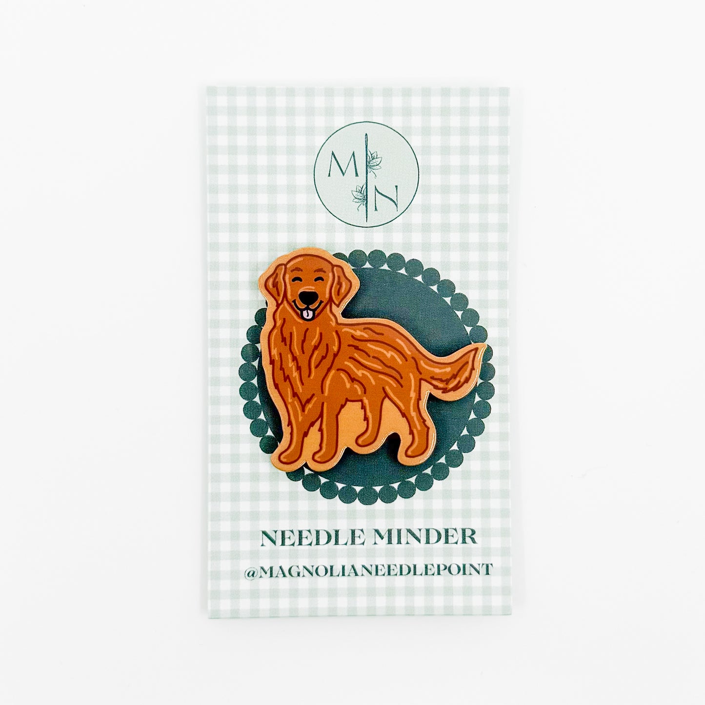 Red Golden Retriever Needle Minder