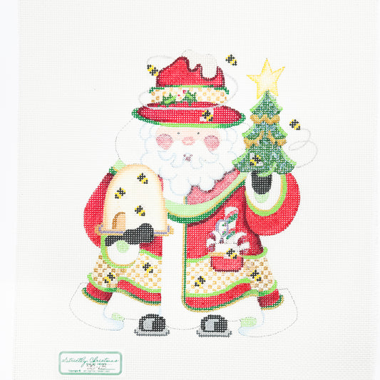 Supersize Bee Keeper Squatty Santa