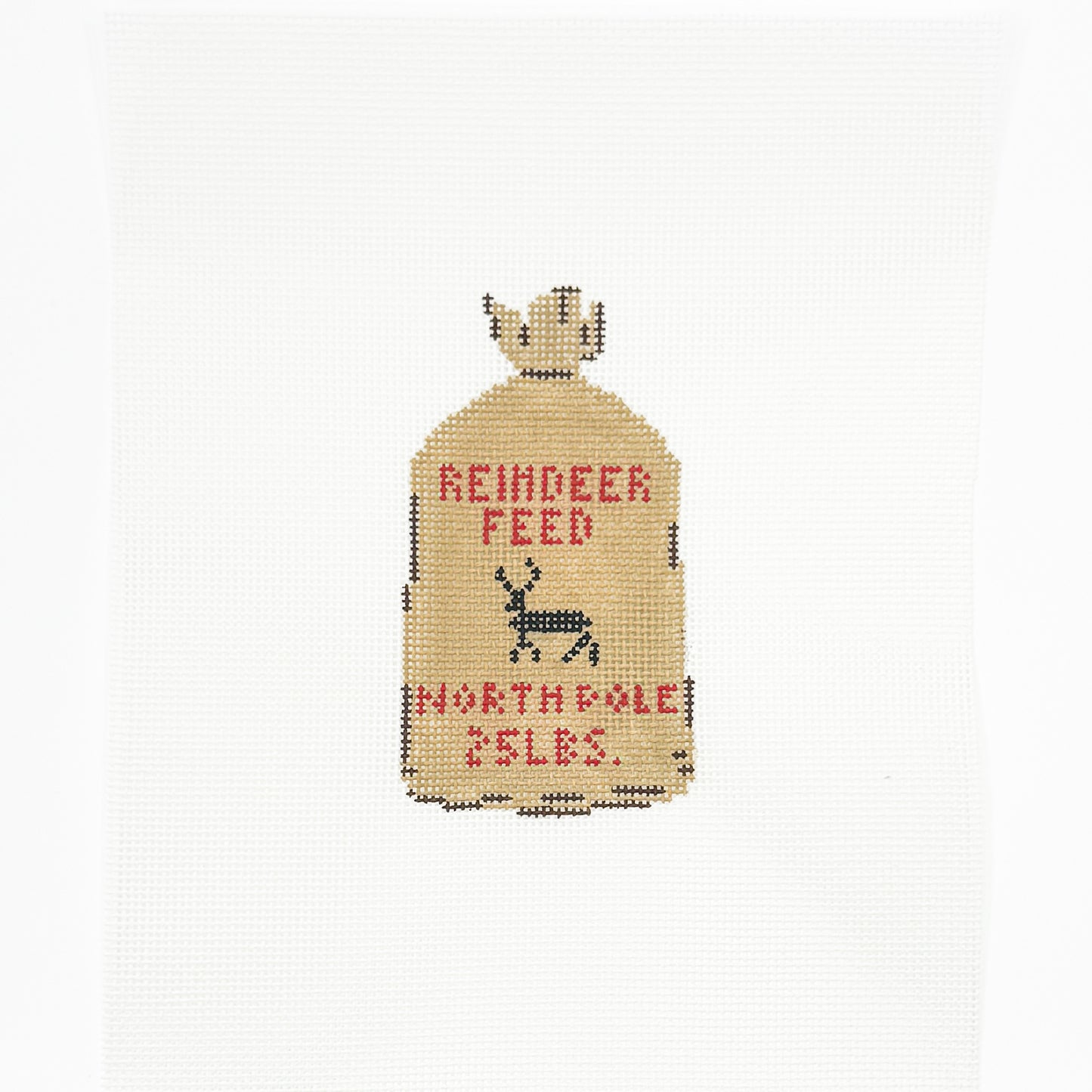 Reindeer Feed Sack