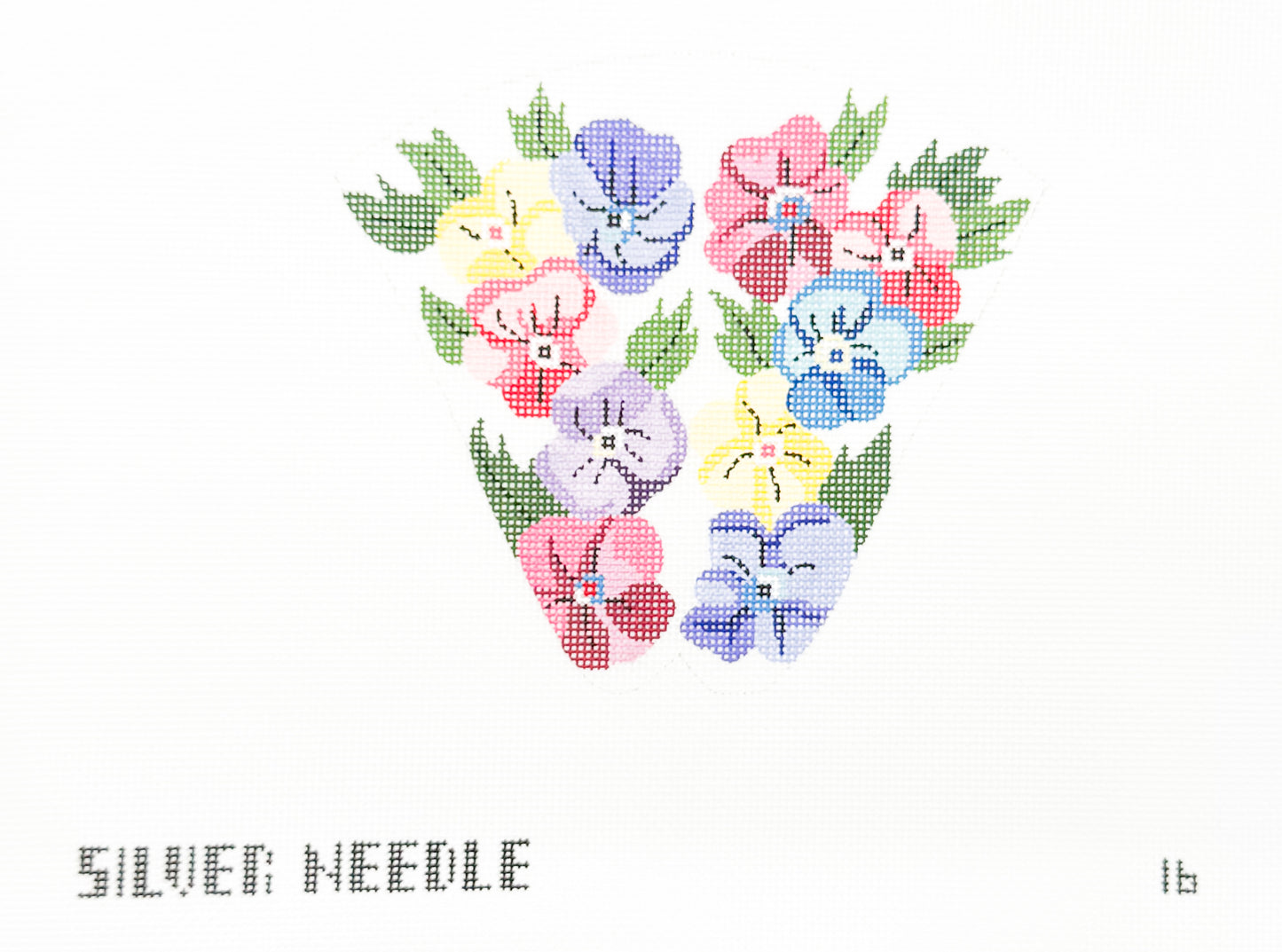 Pansies Scissor Case