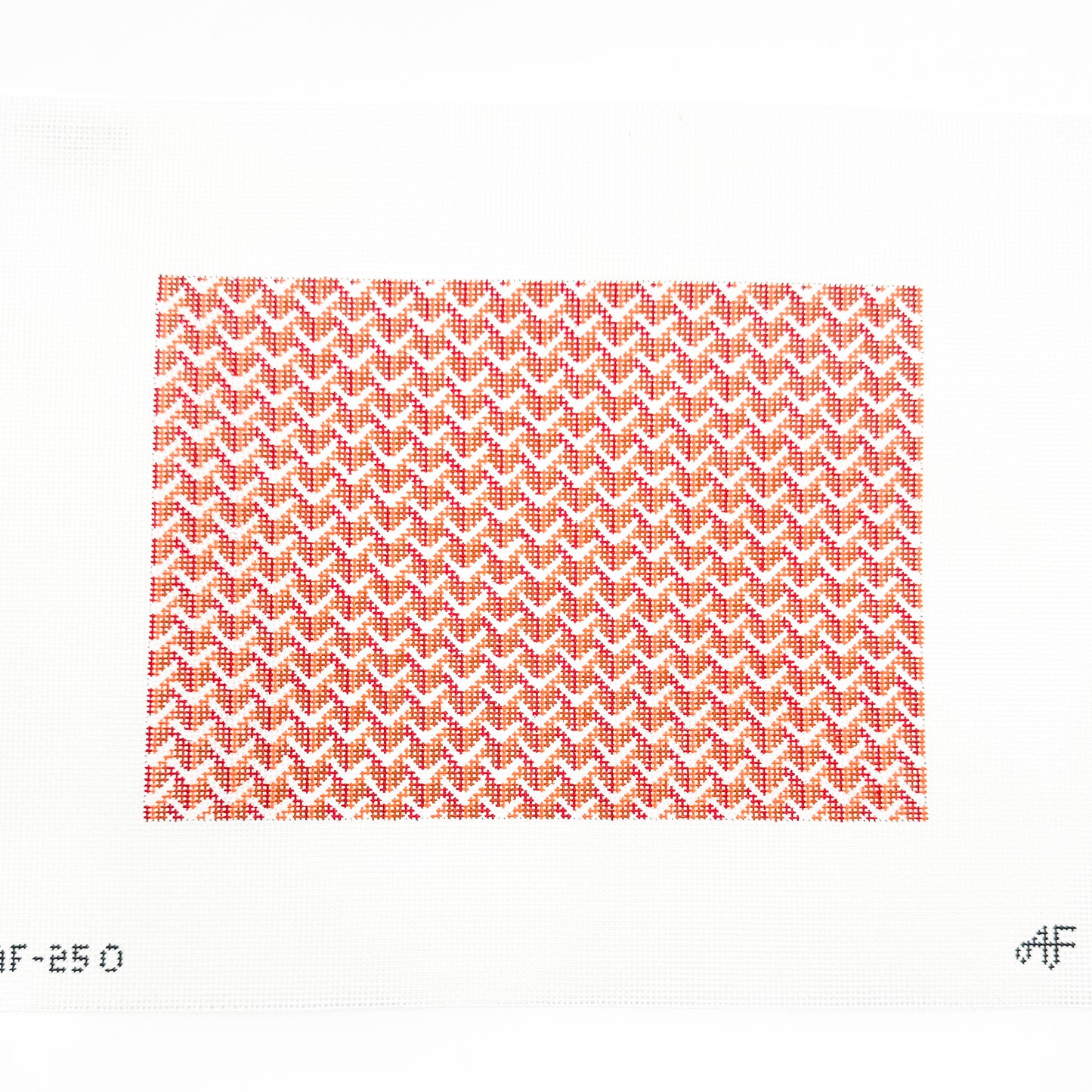 Y Clutch in Orange 10" x 7"