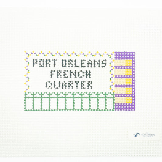 French Quarter Hotel Matchbox