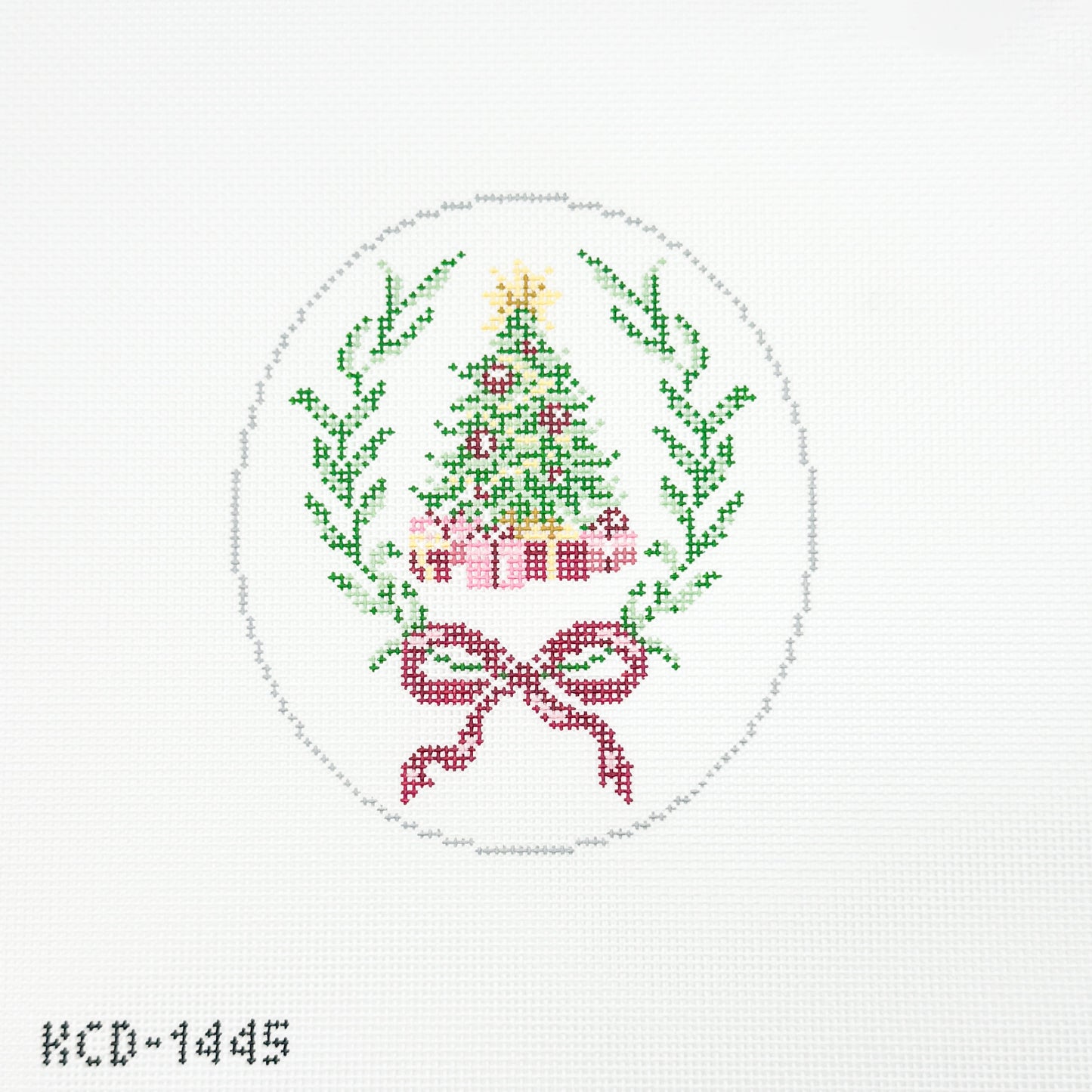 Christmas Tree Oval Ornament