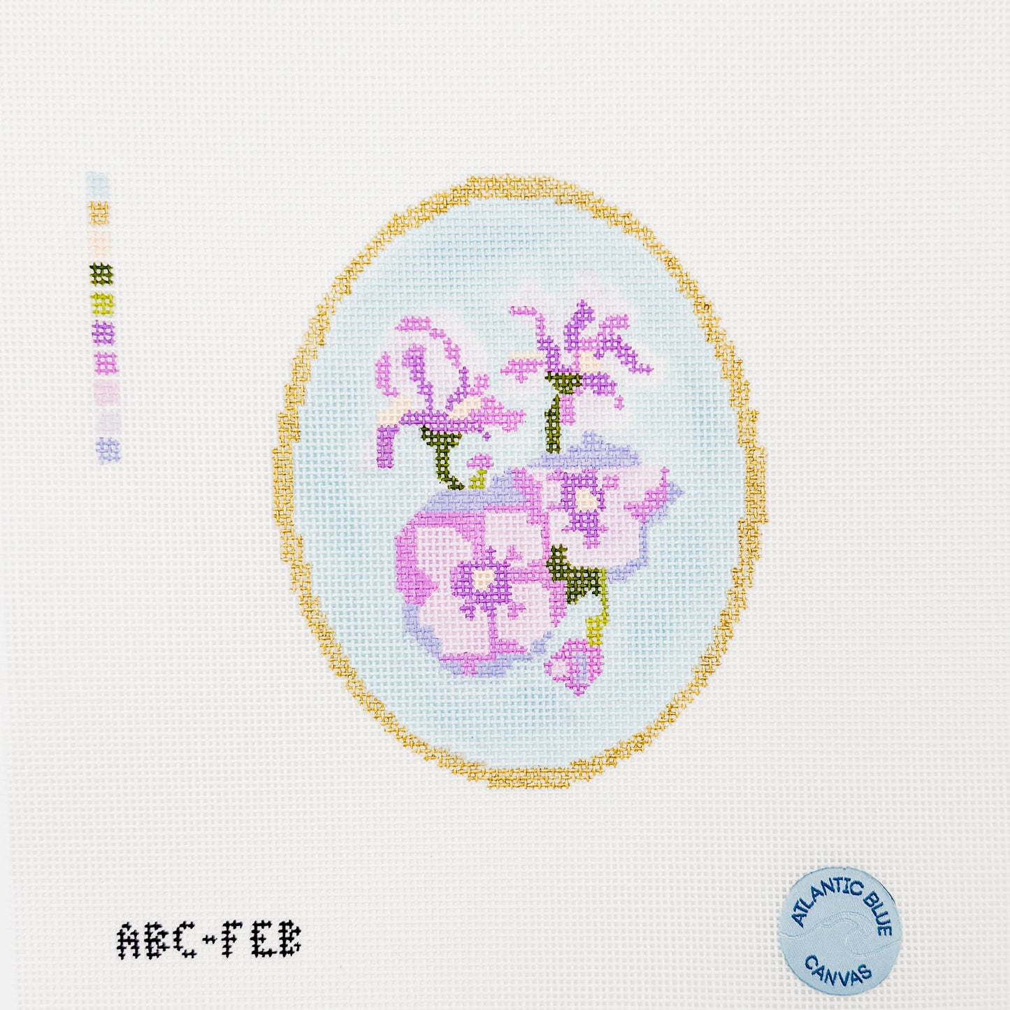 Birth Flowers Cameo: February