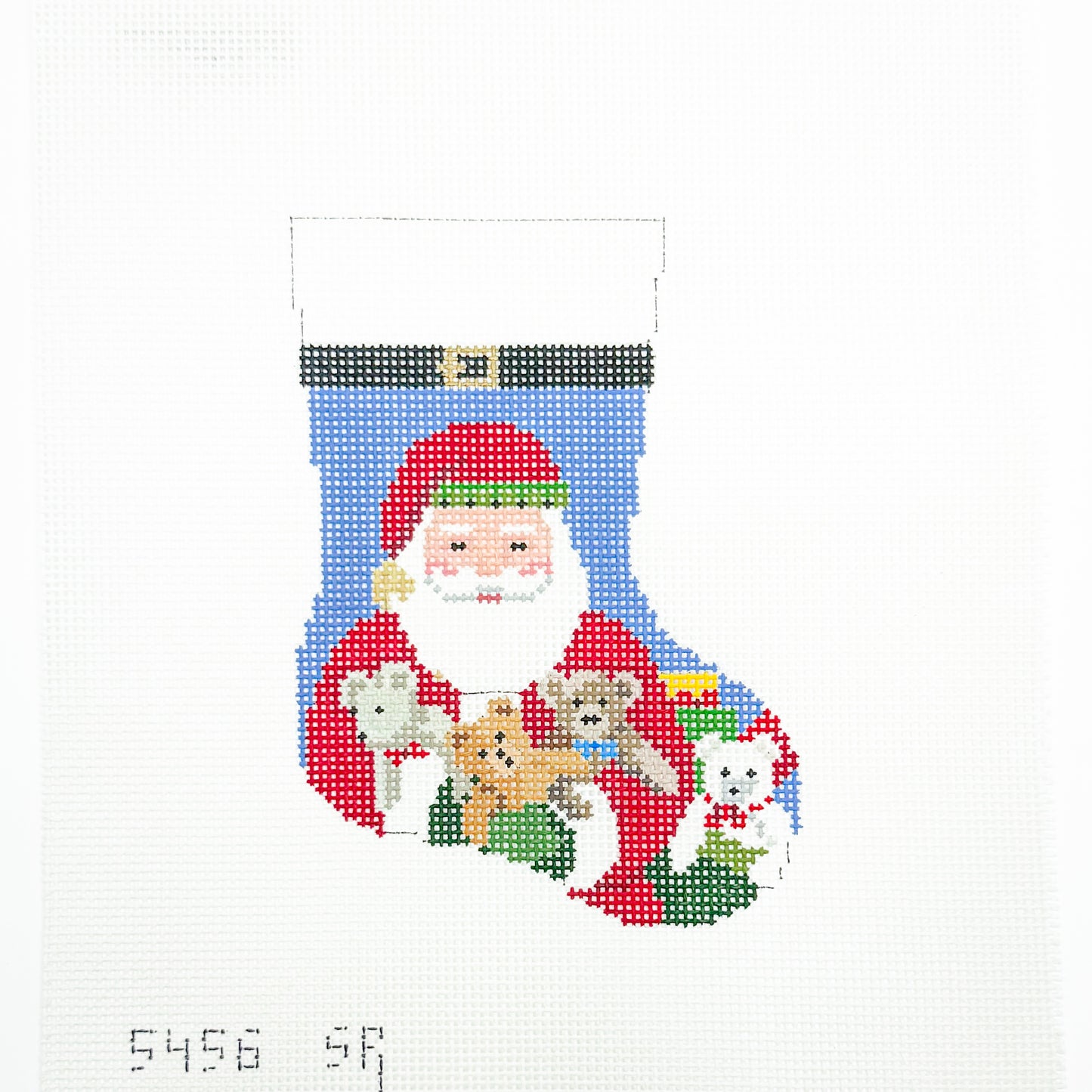 Teddy Santa Mini Stocking