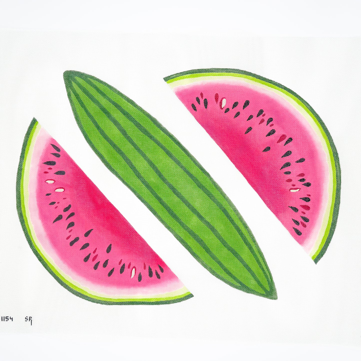 Shaped Watermelon 3D Slice