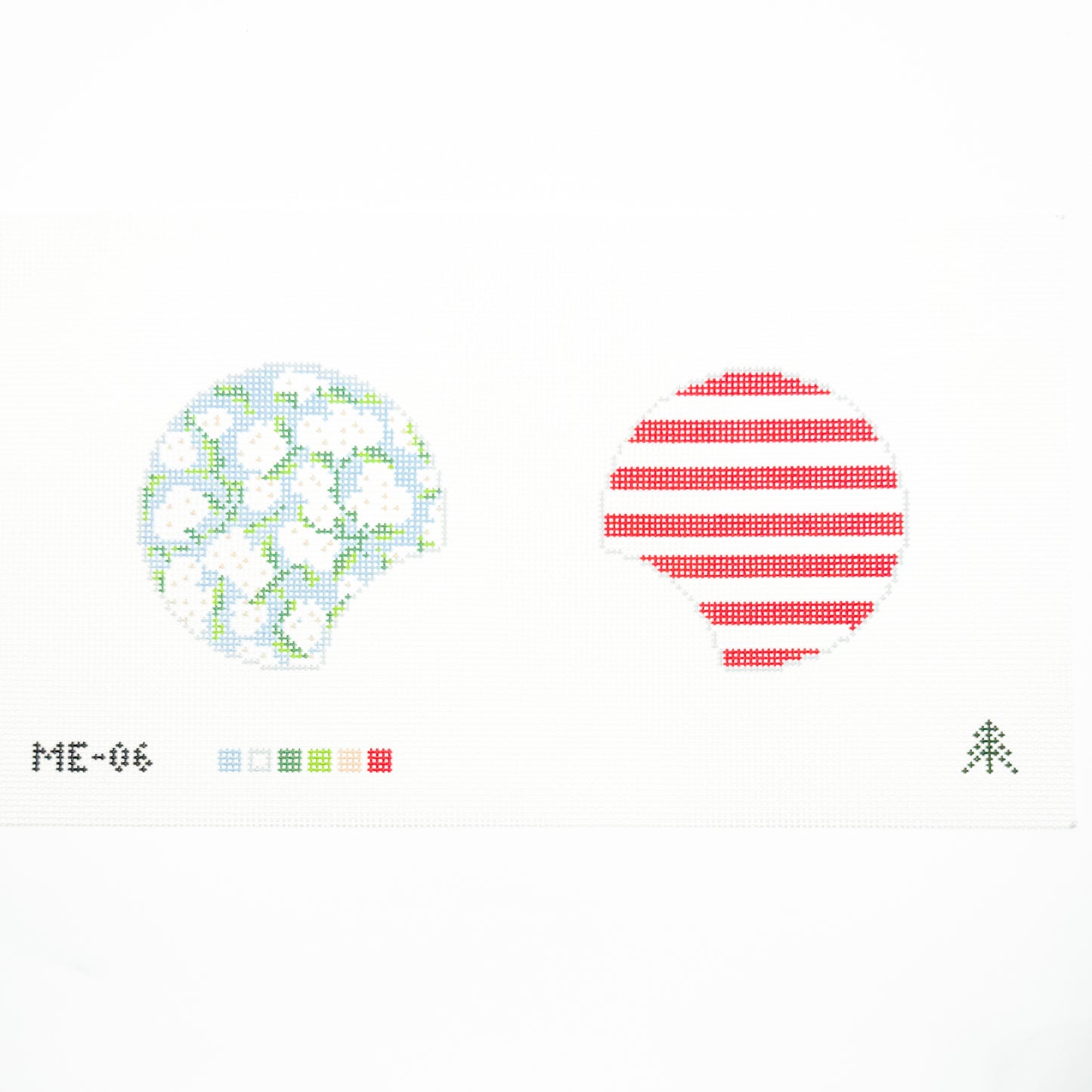 Floral American Flag Mouse Ears