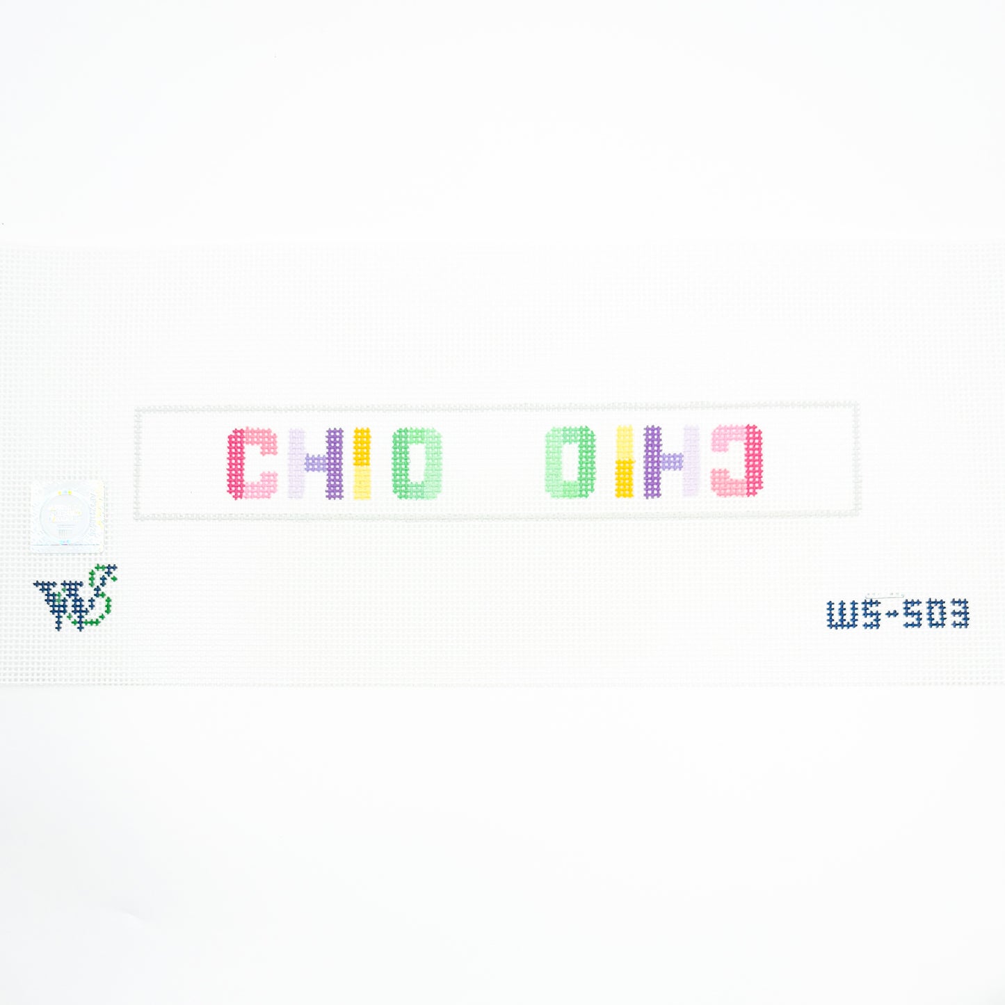 Chi Omega Brights Key Fob