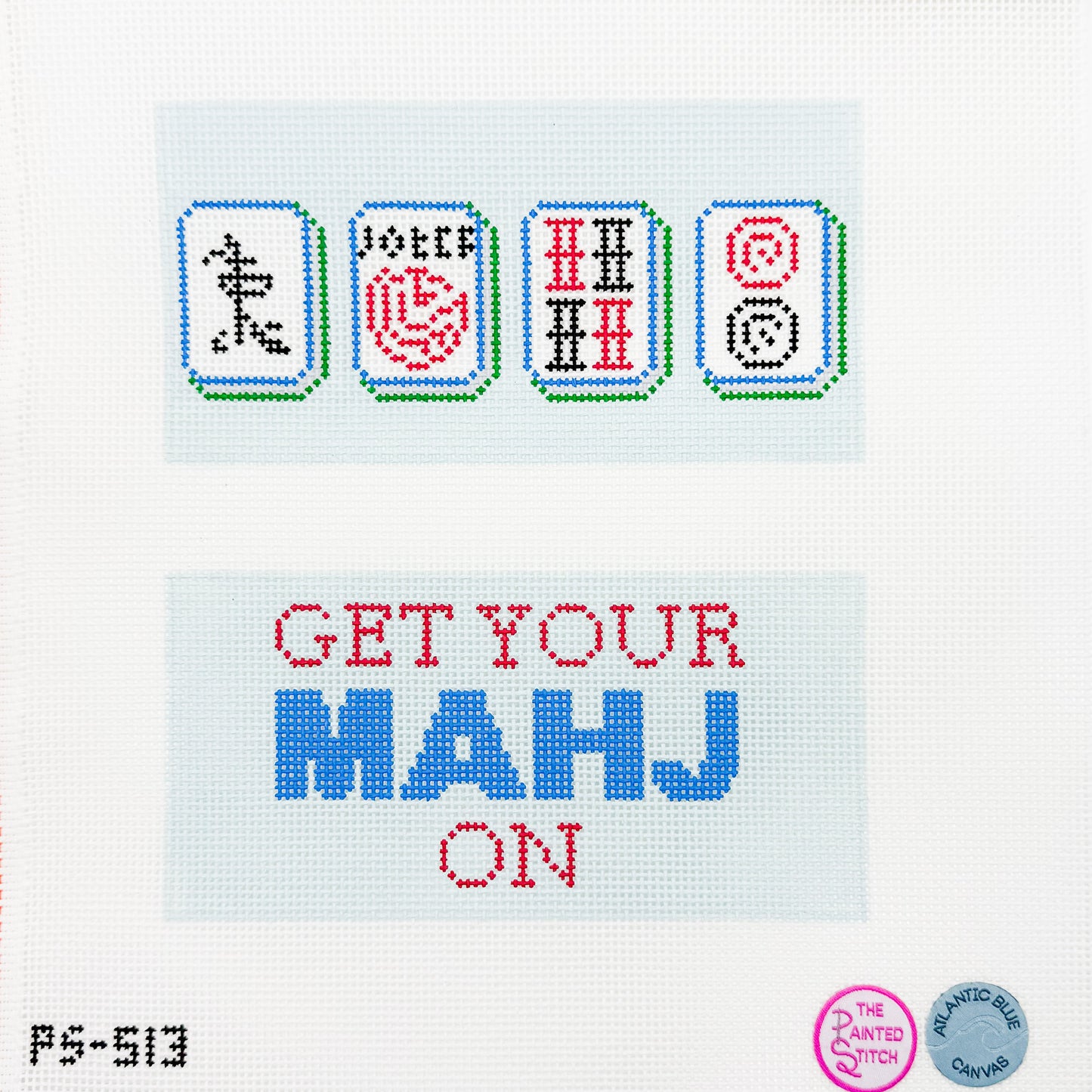 Mahj Double Sided Glasses Case