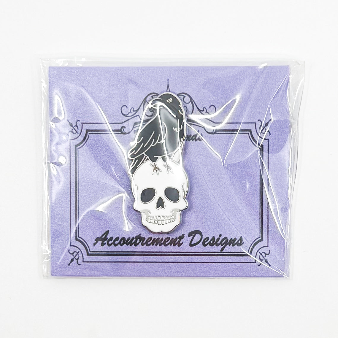 Raven / Skull Needle Minder - Trunk Show
