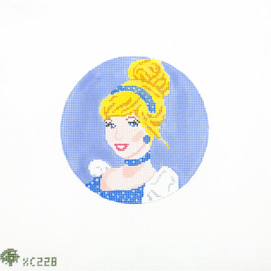 Glass Slipper Princess Round