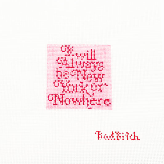 It Will Always Be New York or Nowhere