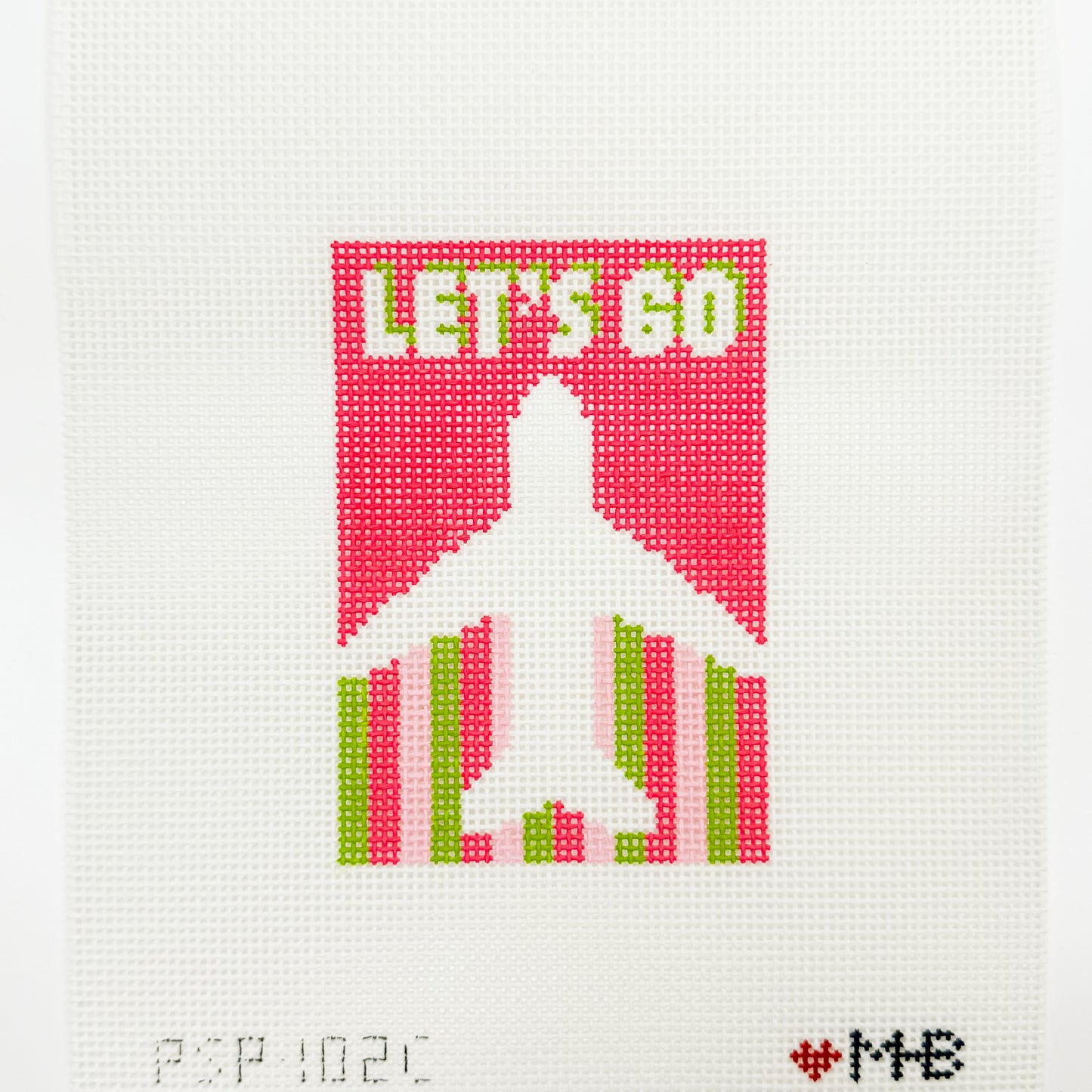 Let’s Go Passport Insert - Pink and Green