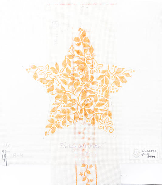 Teri's Tree Topper Star - Gold