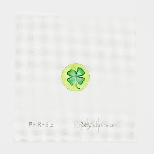 Four Leaf Clover Mini Key Fob Insert
