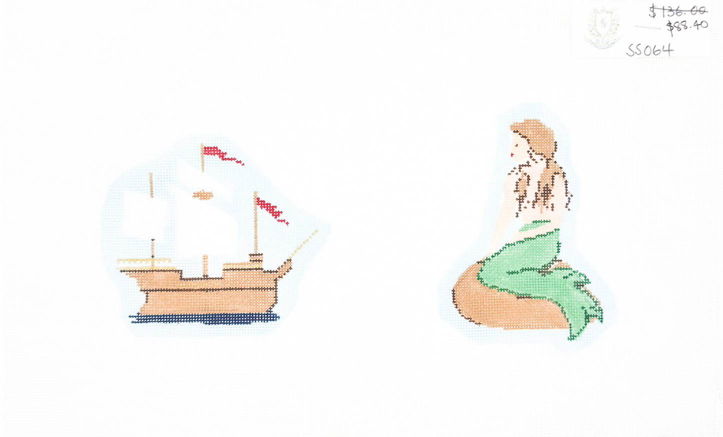 Fairytales Mermaid and Ship