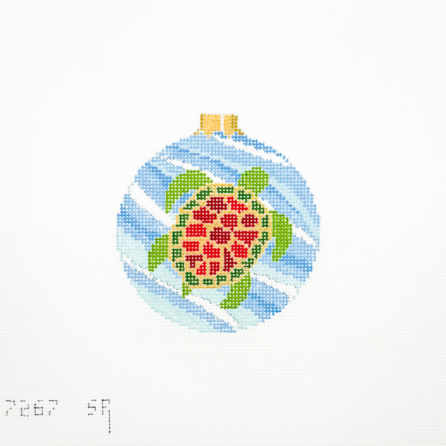 Christmas Turtle Ornament