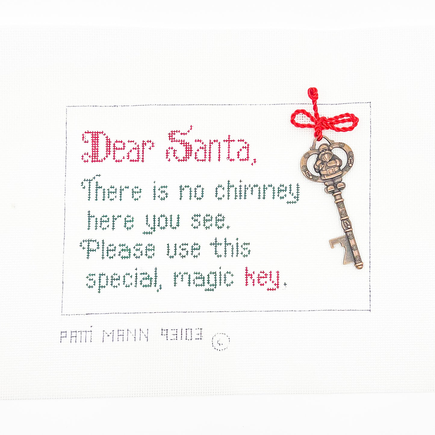 Santa Letter with Key