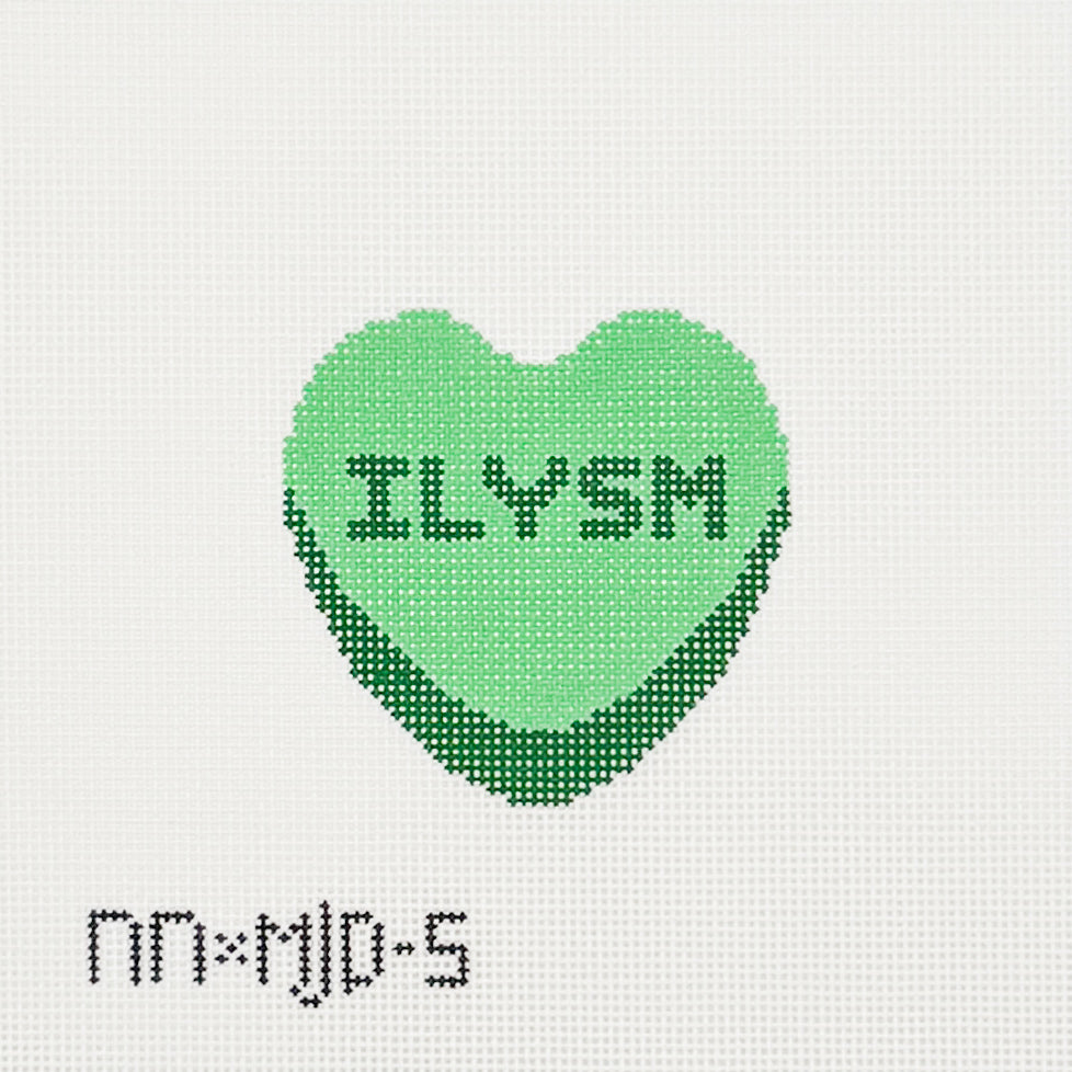I Love You So Much "ILYSM" Candy Heart