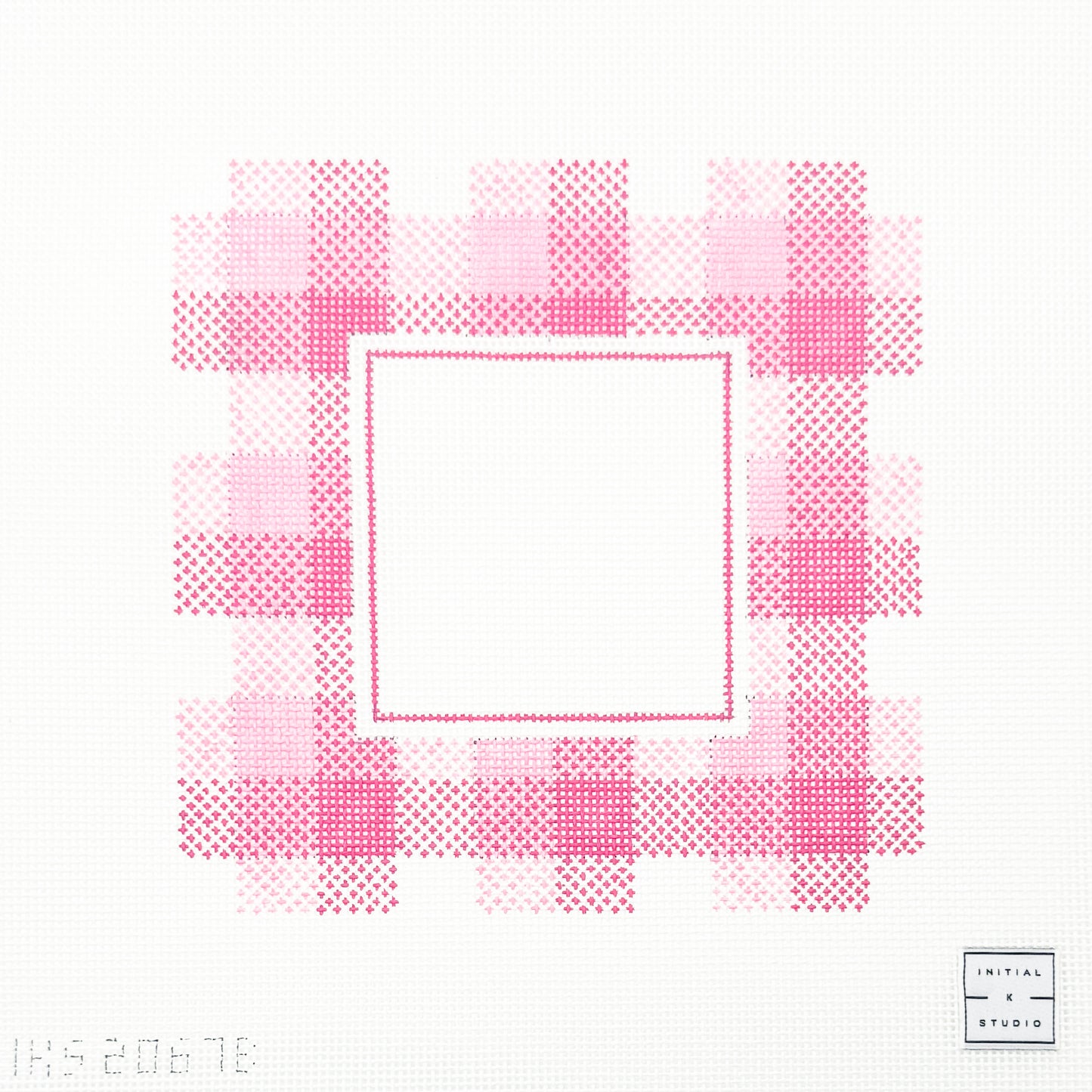Pink Plaid Frame (large)