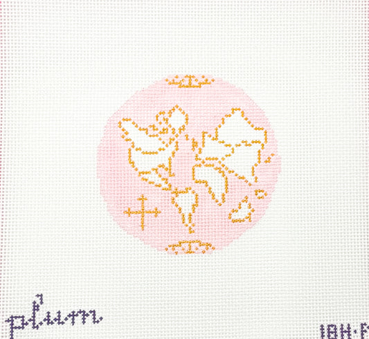 Small Atlas Round in Pink