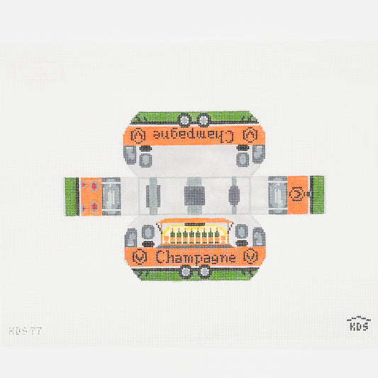 3D Champagne Airstream