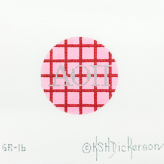 Alpha Omega Pi Pink Round