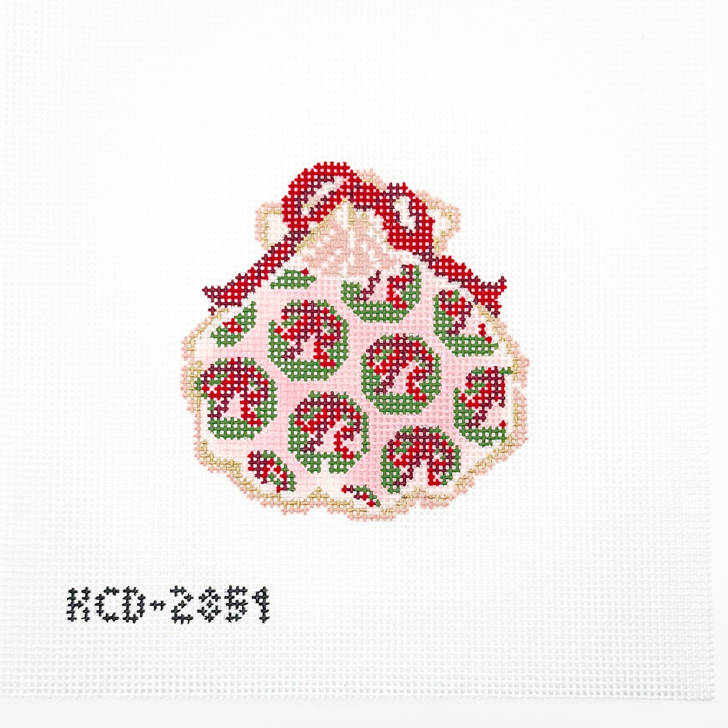 Wreath Gilded Scallop
