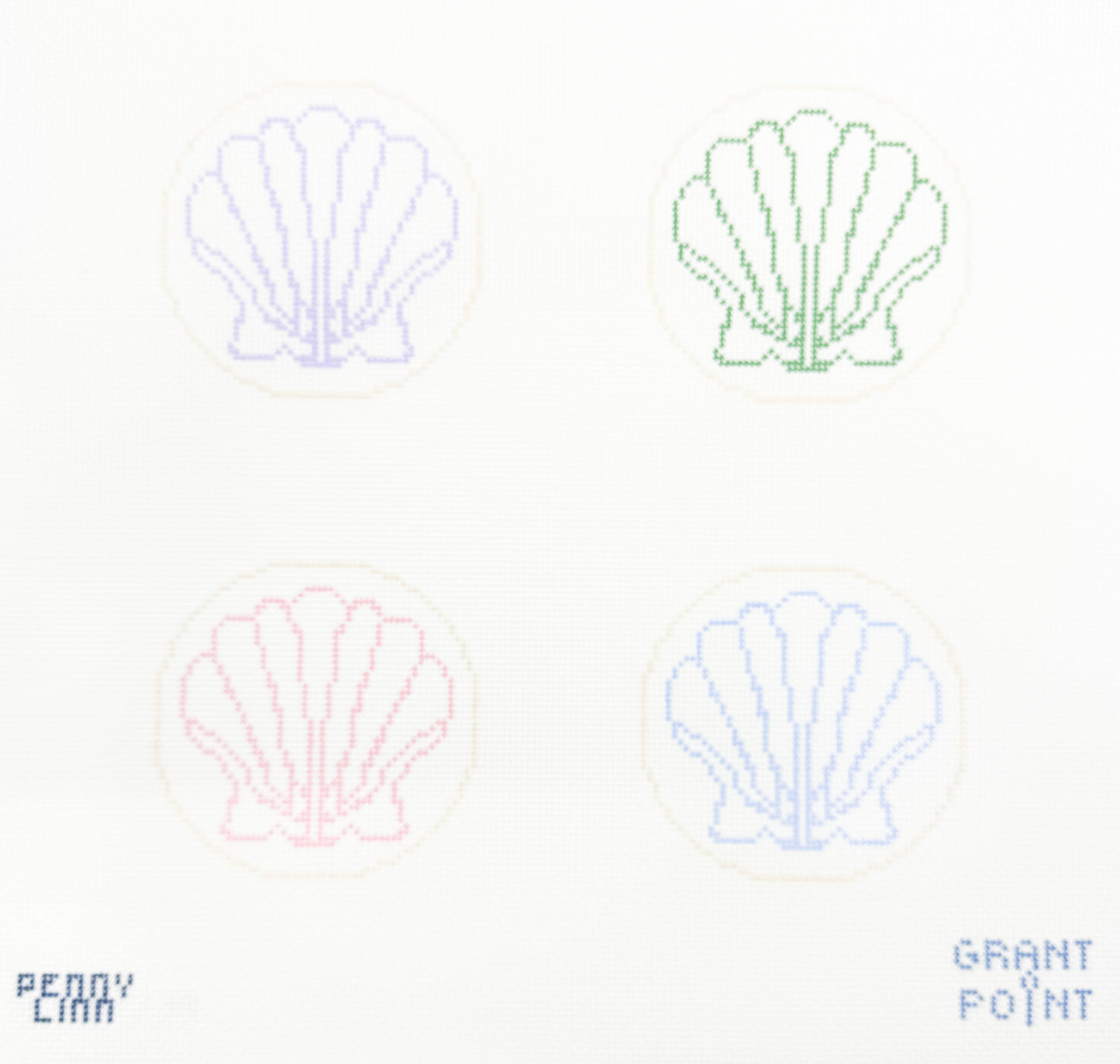 Scallop Shells Coaster Set