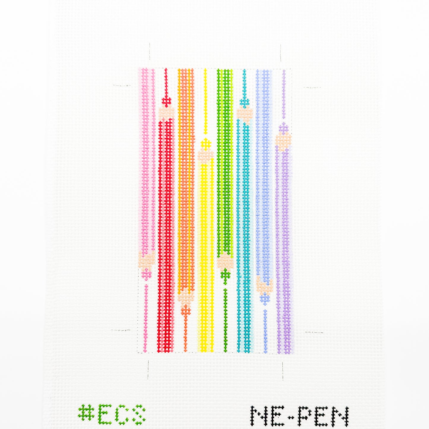 Colored Pencils Eyeglass Case