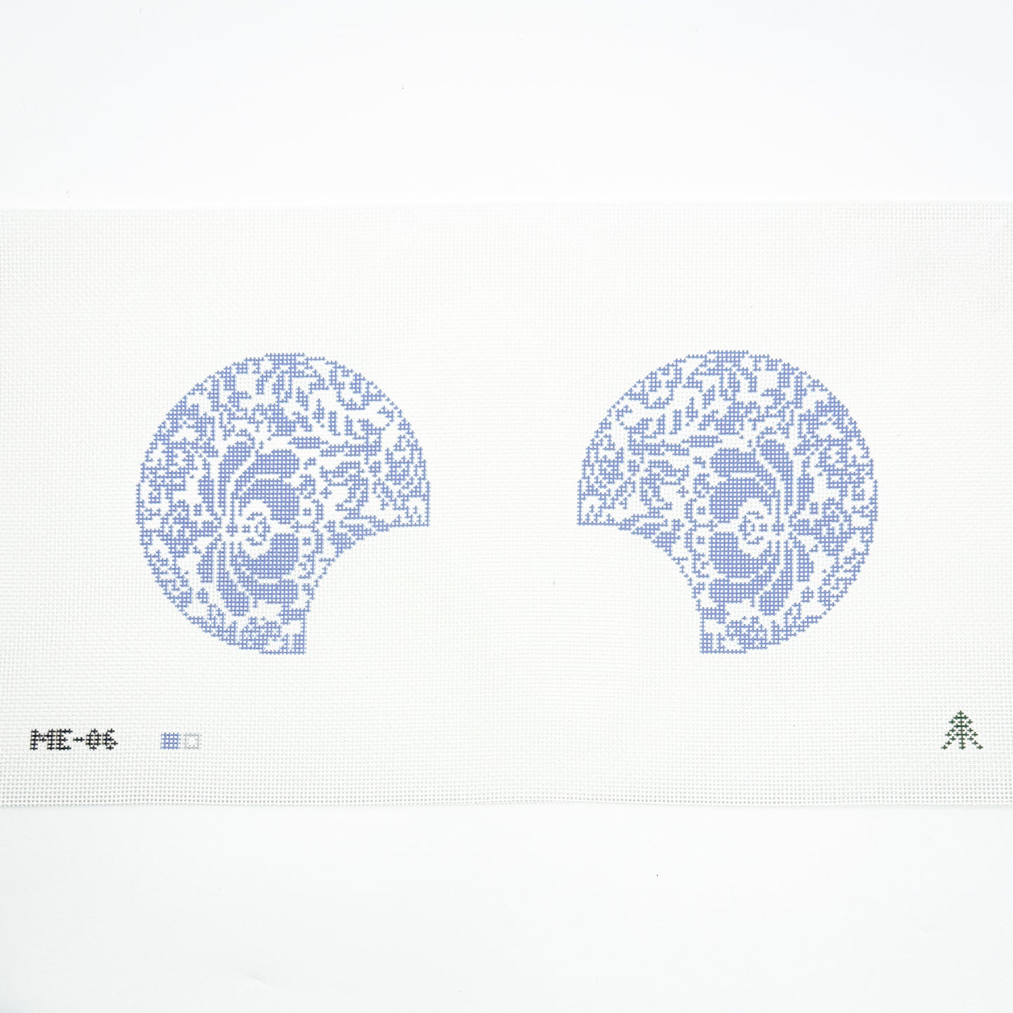 Blue Damask Mouse Ears