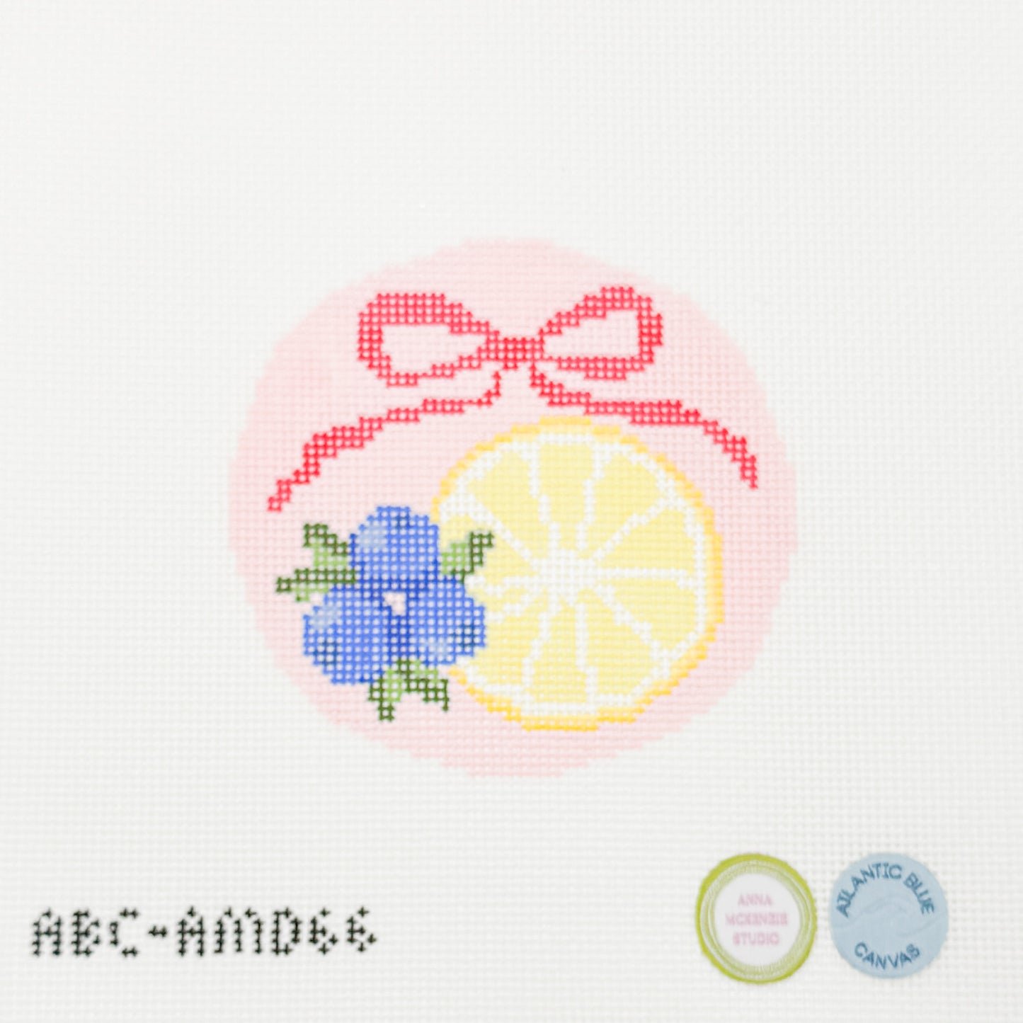 Blueberry Lemon Bow Round