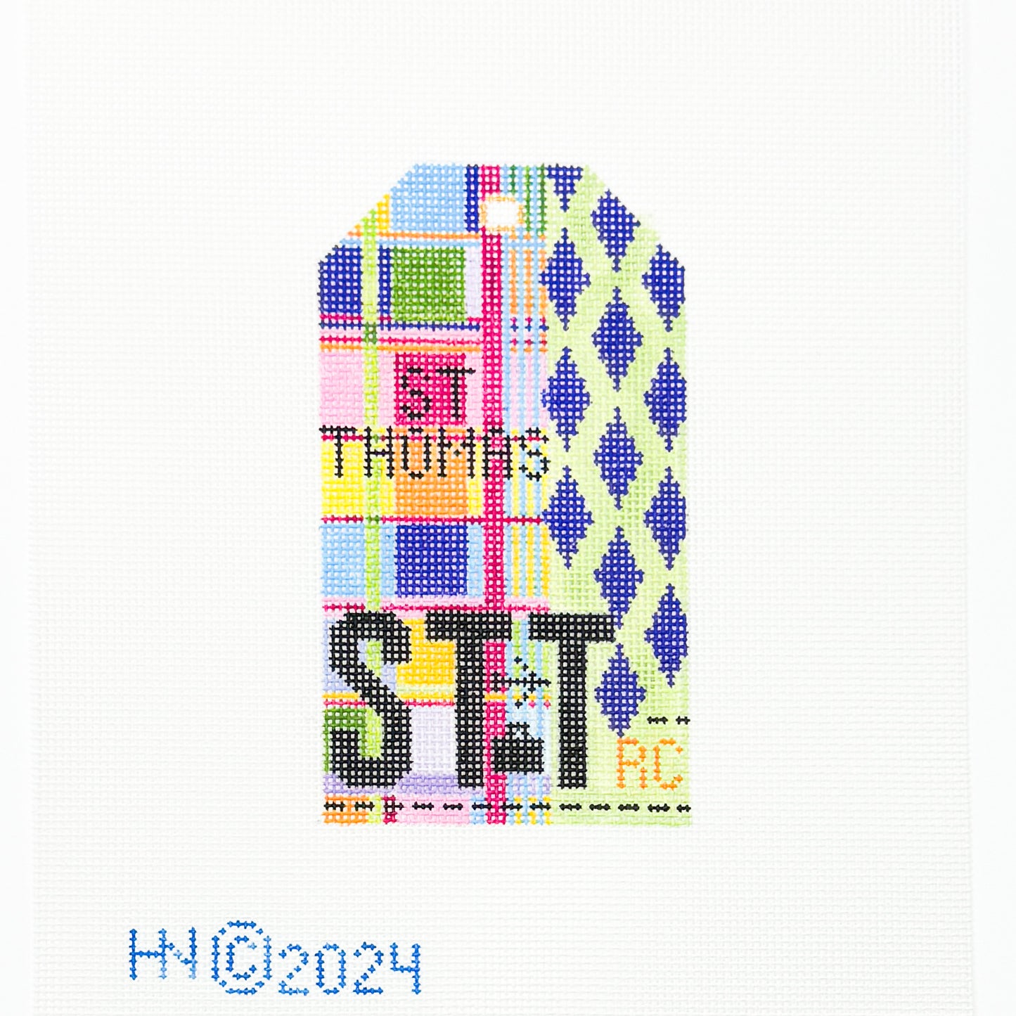 St. Thomas STT Travel Tag