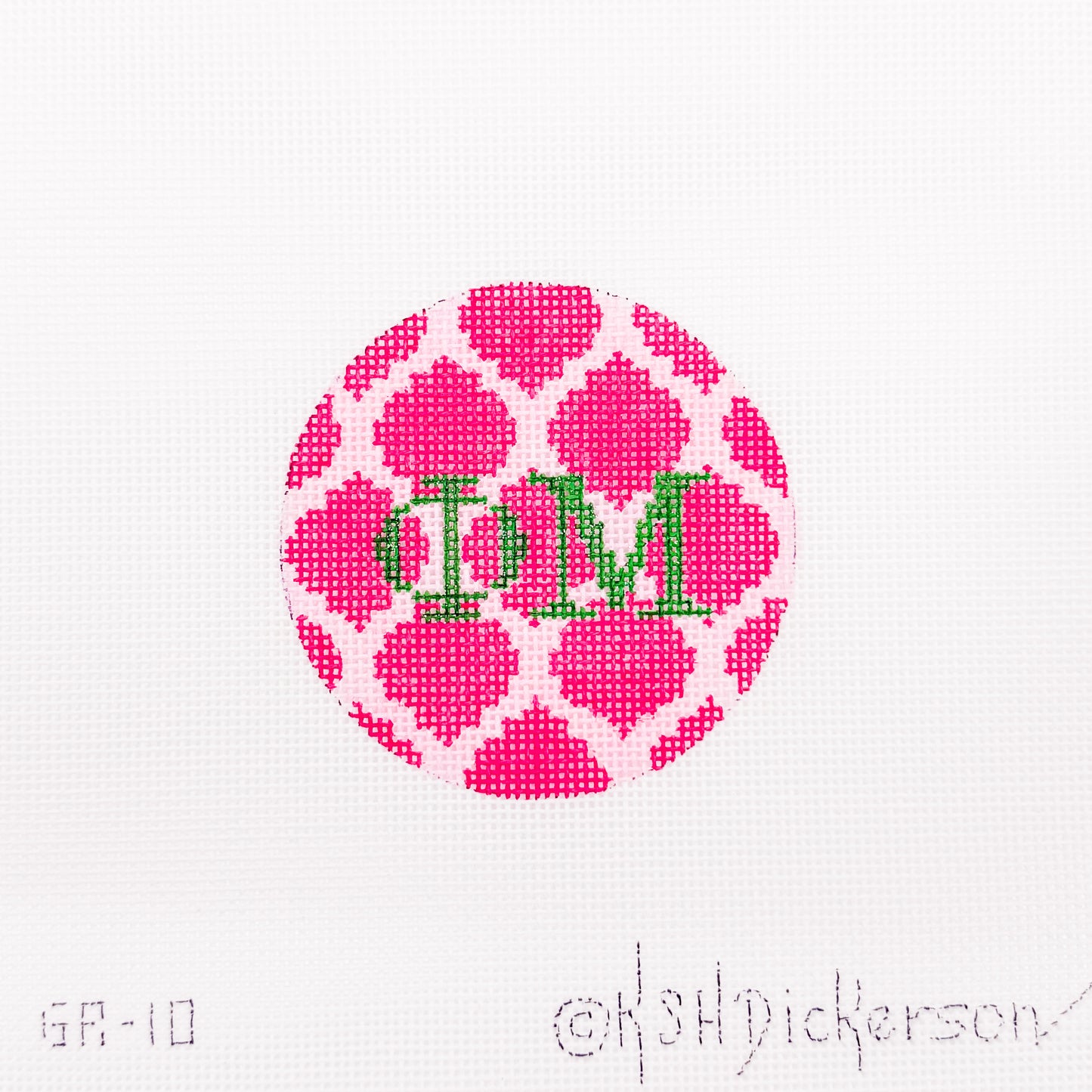 Phi Mu Pink Round