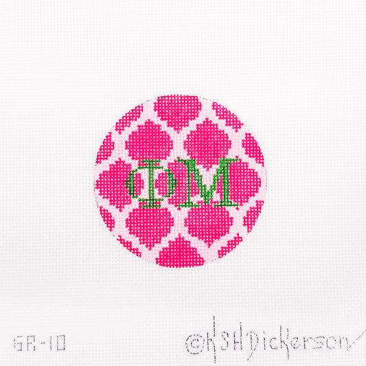 Phi Mu Pink Round