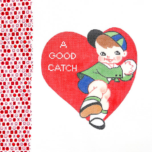 Baseball in Love (vintage fabric included)