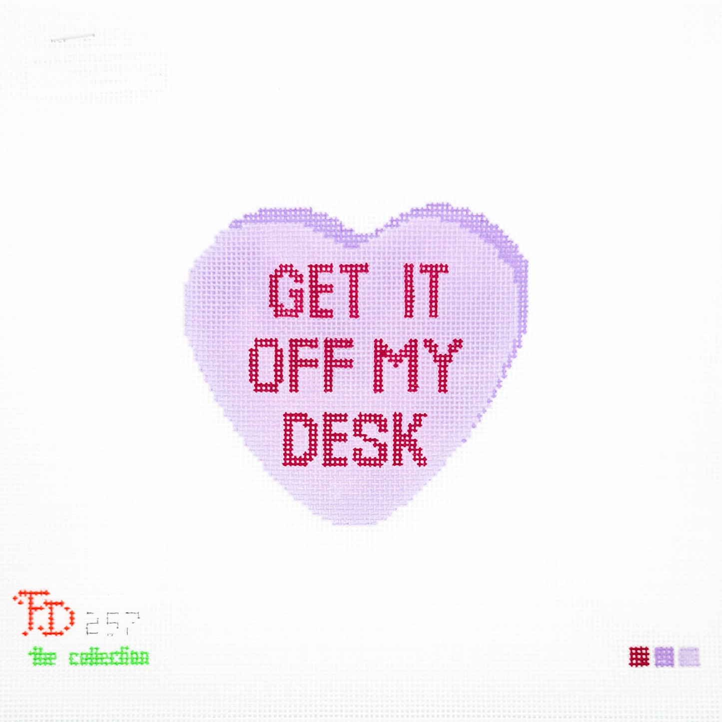 Get It Off My Desk Conversation Heart