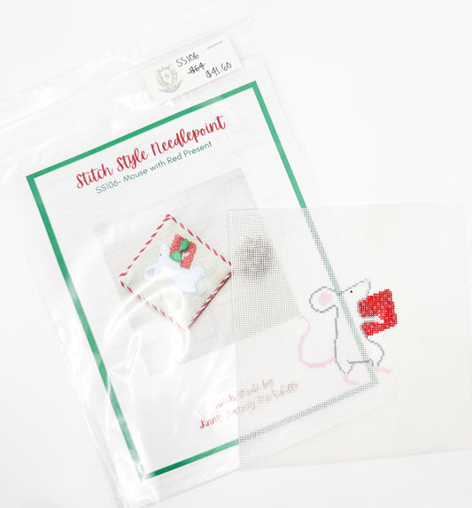 Mouse with Red Present