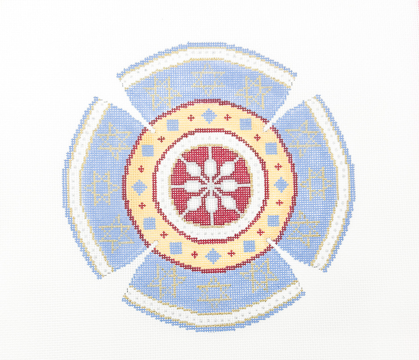 Yarmulke with Stars of David