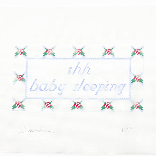 Shh Baby Sleeping (Pink Floral)