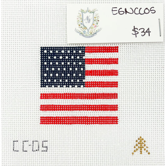 American Flag Koozie Insert