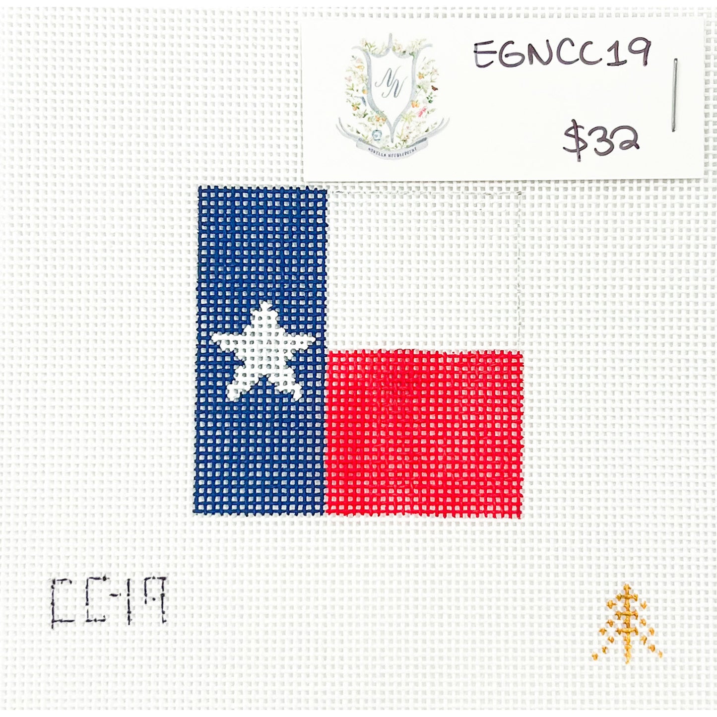 Texas Flag Can Cozy Insert